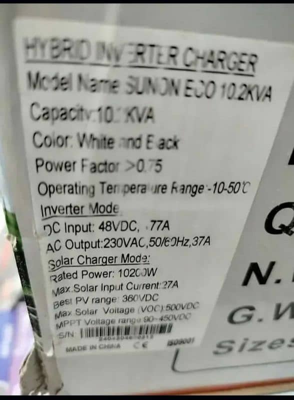 Crown 6.2 kw & Sako 8.2 &10.2 11