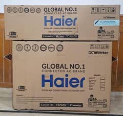 Haier Dc inverter 1 ton Brand new condition 0/3/0/1/9/0/8/0/4/3/0