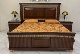 shesham wood bed