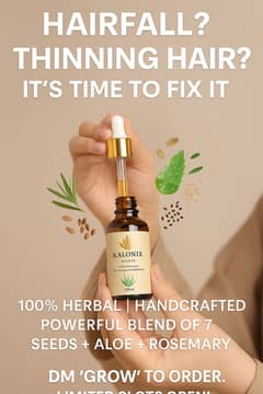 Herbal oil/ Anti hair fall oil/ Organic hair oil/Best hair oil