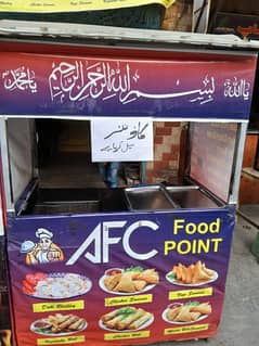 burger shawarma k counter hn or samose friz ka