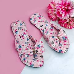 woman's rexine fancy flat