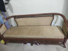 Sofa Set 5 seater Wooden