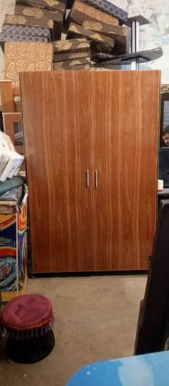 wood wardrobe