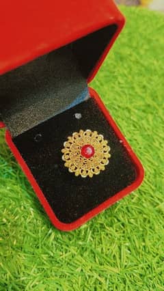 1 Carat Gold Plated Fancy Ring