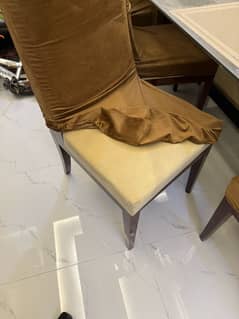 Dinning table with 8 chairs