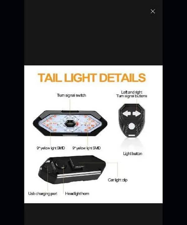 ciycle wireless turn signal indicater 1