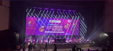 SMD Screen/Dj Sound System/Truss Lights/Projector/LEDs/Lighting Floor