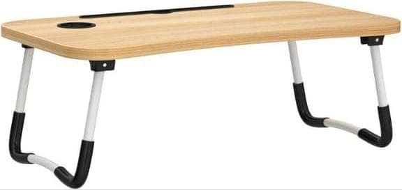 Study/Work Lap Table with Phone/Tablet Slot 1