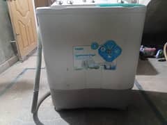 Haier semi automatic machine