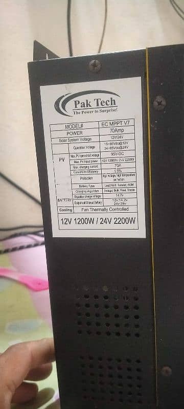 Mppt charger controller 70Ampere non hybrid 2