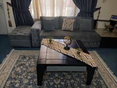 Grey sofa set