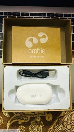 Ear bud white and black
