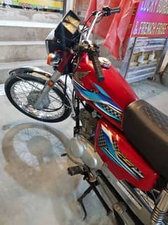 honda Cg  125 cc 2024 karachi number