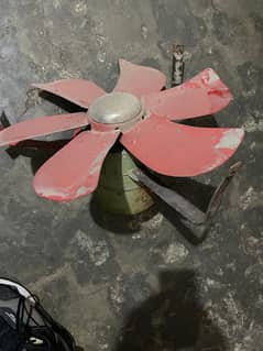 Air cooler motor with wings