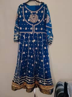 Long Blue beautiful dress