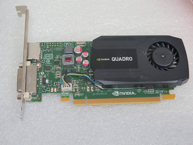 NVIDIA Quadro K600 | 1gb ddr3 | 128bits 0