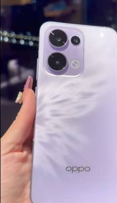 New oppo Reno 13f purple colour