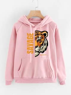 stylish printed hoodie