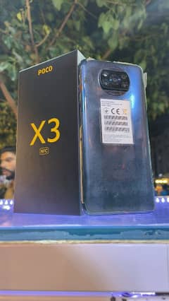 poco X3 nfc 8+128 with box complete saman