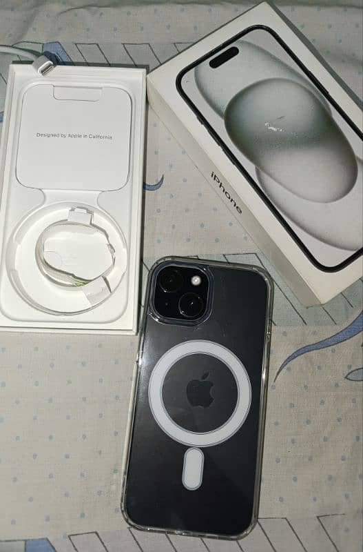 iPhone 15 128 Jv 22 Cycle Count with box 8