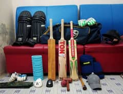 A customised imported cricket complete gear for sell