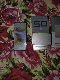 infinix note 50  PTA approved 16/256 Memory contact:03415968138