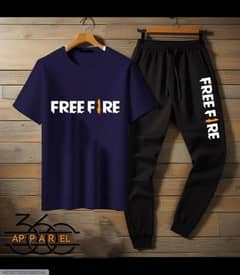 Men's printed jersy tracksout 2pcs set