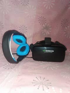 Vr box +headphone