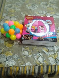 Barbie pop tent