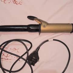 Electric Hair Curling Iron – Fast Heating – 3-Pin Plug