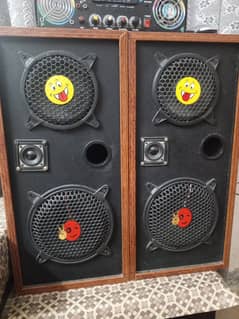 amplifier and woofer
