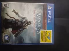 ASSASSINS CREED:EZIO COLLECTION PS4 DISC