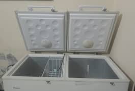 Haier fridge and defrezer both
