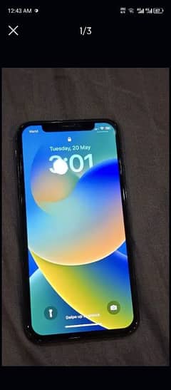 iPhone X 256gb PTA Approved urgent sale