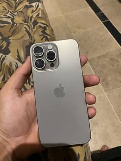 Iphone 15 pro max natural titanium jv