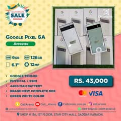 Google Pixel 6A Approved CellArena