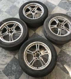 16 inch original Japanese Rims 4 nut Multipcd