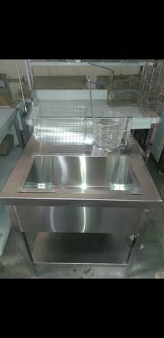 Breading Table stainless steel