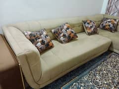 Sofa Set L Shape Six 6 Seater Bedroom Sofas
