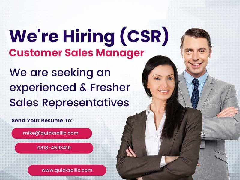 Calling Agents/ CSR/ Sales representative 0