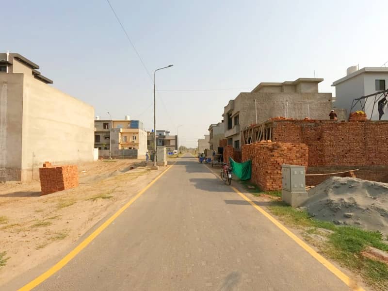 5 Marla Free of Possession Charges and Transfer Free Plot at Best Location of Tulip Overseas Block 2