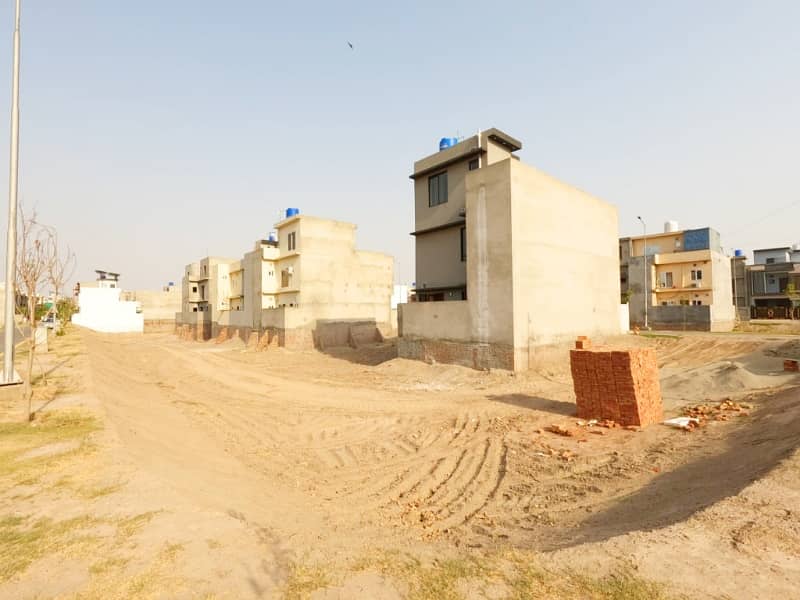 5 Marla Free of Possession Charges and Transfer Free Plot at Best Location of Tulip Overseas Block 3