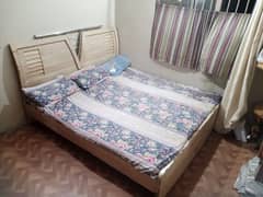 Double Bed With Mattress