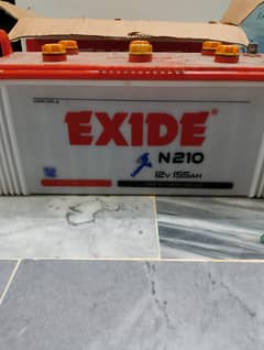 Exide Battery N210 155AH 23 Plates for Sale
