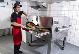 Conveyor Pizza Oven  imported dough mixer fryer commercial equipment