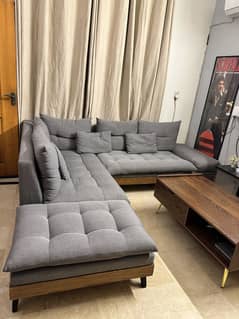 L shape sofa
