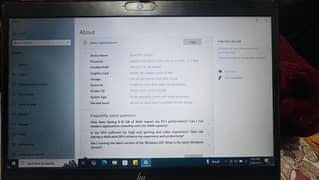 Core i5 7th Generation 8GB Rom / 256 GB Rom