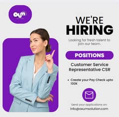 We Are Hiring – Female Sales Agents