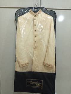 BRANDED DULHA SHERWANI with KULLA & KHUSSA